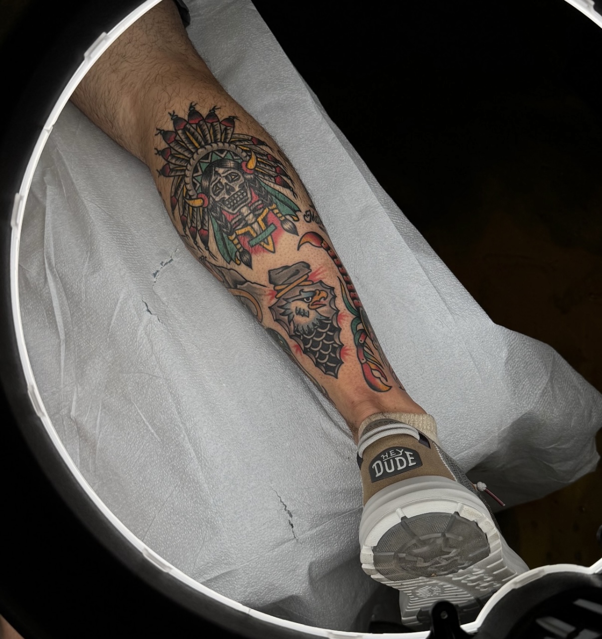Hand & Heart Tattoo — photo